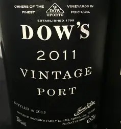 Dow's 2011 Vintage Porto