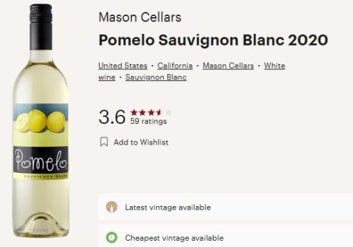 pomelo sb vivino