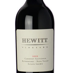 Hewitt Vineyard Estate Grown Cabernet Sauvignon Rutherford