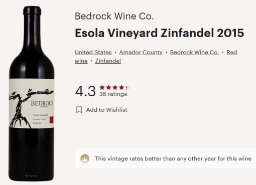 bedrock esola vivino