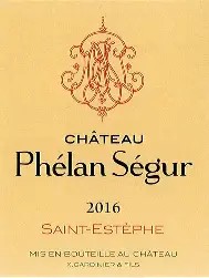 Chateau Phelan Segur 2016 Saint-Estephe