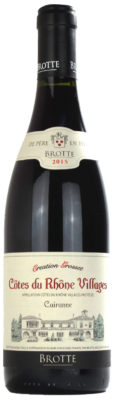 Brotte 2015 Cairanne Creation Grosset