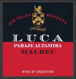 Luca 2021 Malbec Paraje Altamira