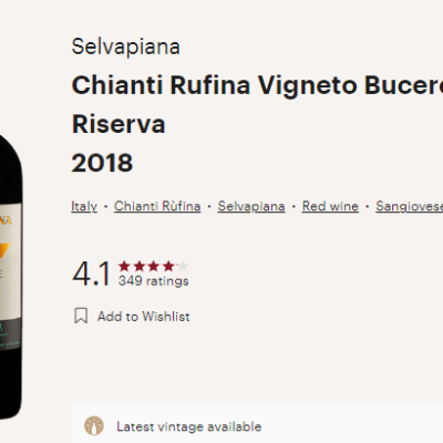 Selvapiana 2022 Bucerchiale Chianti Rufina Riserva
