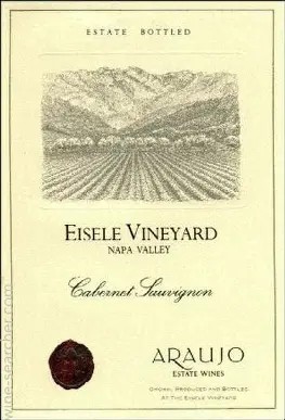 Araujo Estate 2015 Cabernet Sauvignon Eisele Vineyard