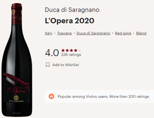 L'opera vivino