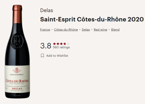 delas cdr vivino