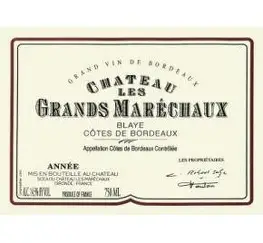 Château-Les-Grands-Marechaux 2019 Premieres Cotes de Blaye