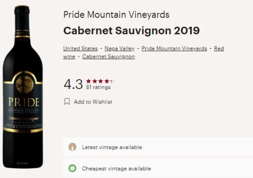 pride cab vivino