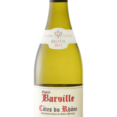 Brotte 2015 Cotes du Rhone Esprit Barville Blanc