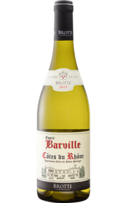 Brotte 2015 Cotes du Rhone Esprit Barville Blanc