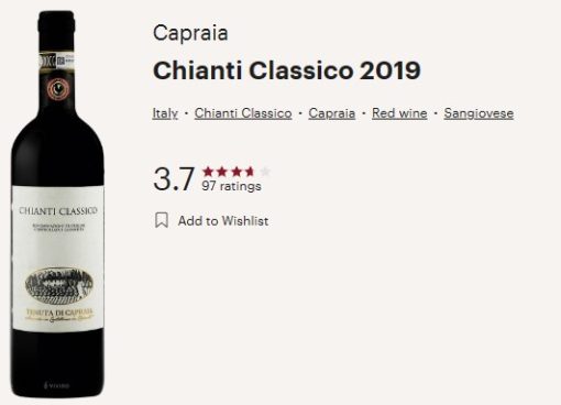 capraia cc vivino