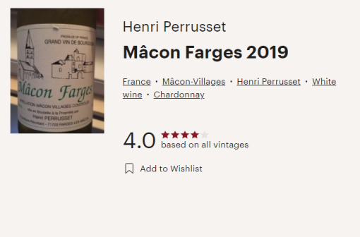 henri perrusset vivino