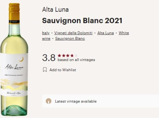 alta luna sb vivino