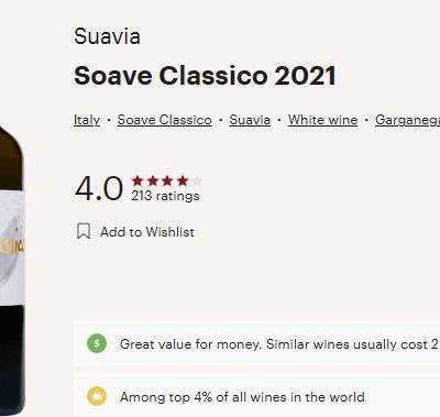 suavia soave vivino