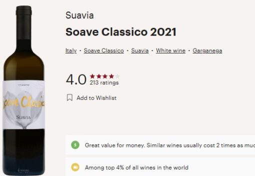 suavia soave vivino