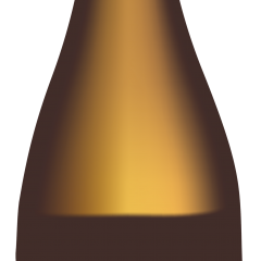 white burg bottle