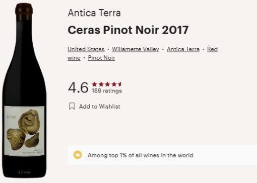 antica terra 2017 ceras vivino