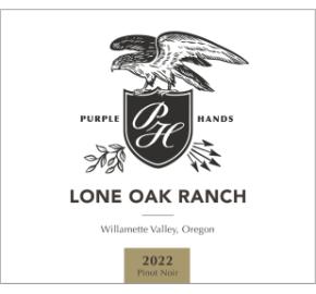 Purple Hands 2023 Pinot Noir Lone Oak Ranch