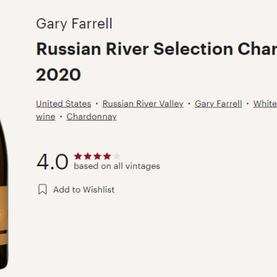 gary farrell chard vivino