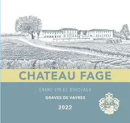 Chateau Fage Graves de Vayres Blanc