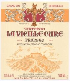 Chateau la Vieille 2018 Cure Fronsac