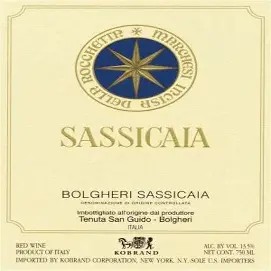 Tenuta San Guido 2023 Sassicaia