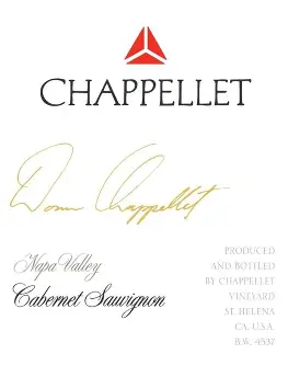 Chappellet 2022 Signature Cabernet Sauvignon