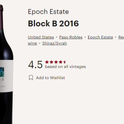 epoch b block vivino