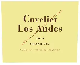 Cuvelier Los Andes 2019 Grand Vin
