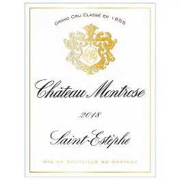 Chateau Montrose 2018 Saint-Estephe