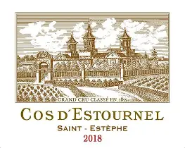 Chateau Cos d'Estournel 2018 Saint-Estephe 1.5 lt