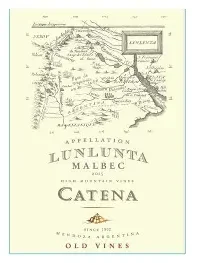 Catena Zapata Appellation Lunlunta Malbec