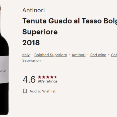 guado al tasso vivino