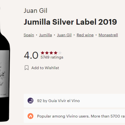 juan gil silver vivino