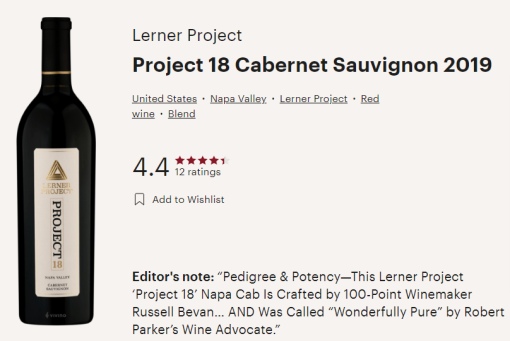 lerner project vivino