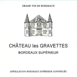 Chateau les Gravettes 2019 Red Blend Bordeaux Superieur