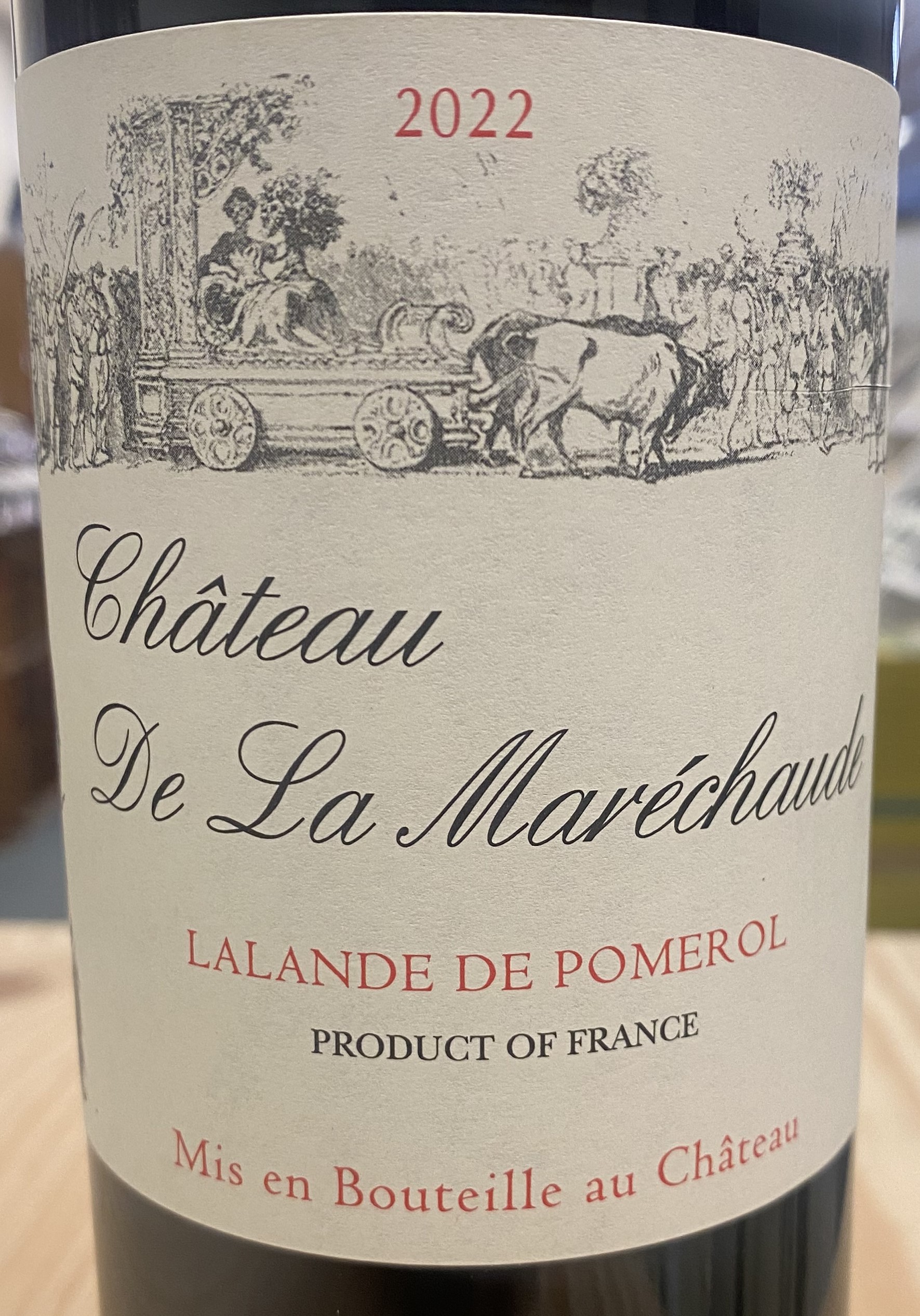 Chateau de la Marechaude 2022 Lalande-de-Pomerol