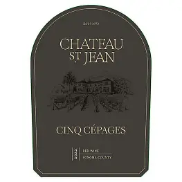 Chateau St Jean 2022 Cinq Cepages