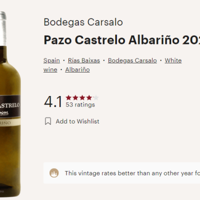 pazo castrelo vivino
