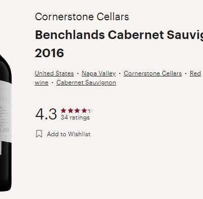 cornerstone vivino