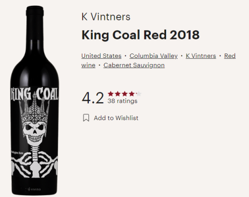 king coal vivino