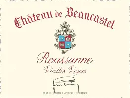 Chateau de Beaucastel 2020 Chateauneuf-du-Pape Vieilles Vignes Roussanne