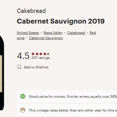 cakebread cab vivno