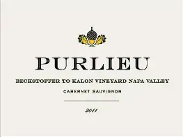Purlieu Wines 2018 Cabernet Sauvignon Beckstoffer To Kalon Vineyard