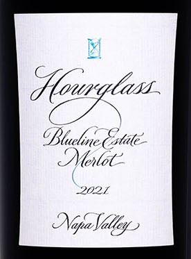 Hourglass 2021 Blueline Estate Merlot