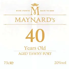 Maynard's 40 Years Old Aged Tawny Porto