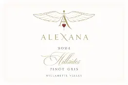 Alexana 2024 Pinot Gris Hillsides Willamette Valley
