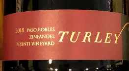 Turley 2016 Petite Sirah Pesenti Vineyard Paso Robles