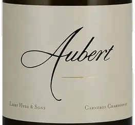 Aubert 2019 Chardonnay Larry Hyde & Son